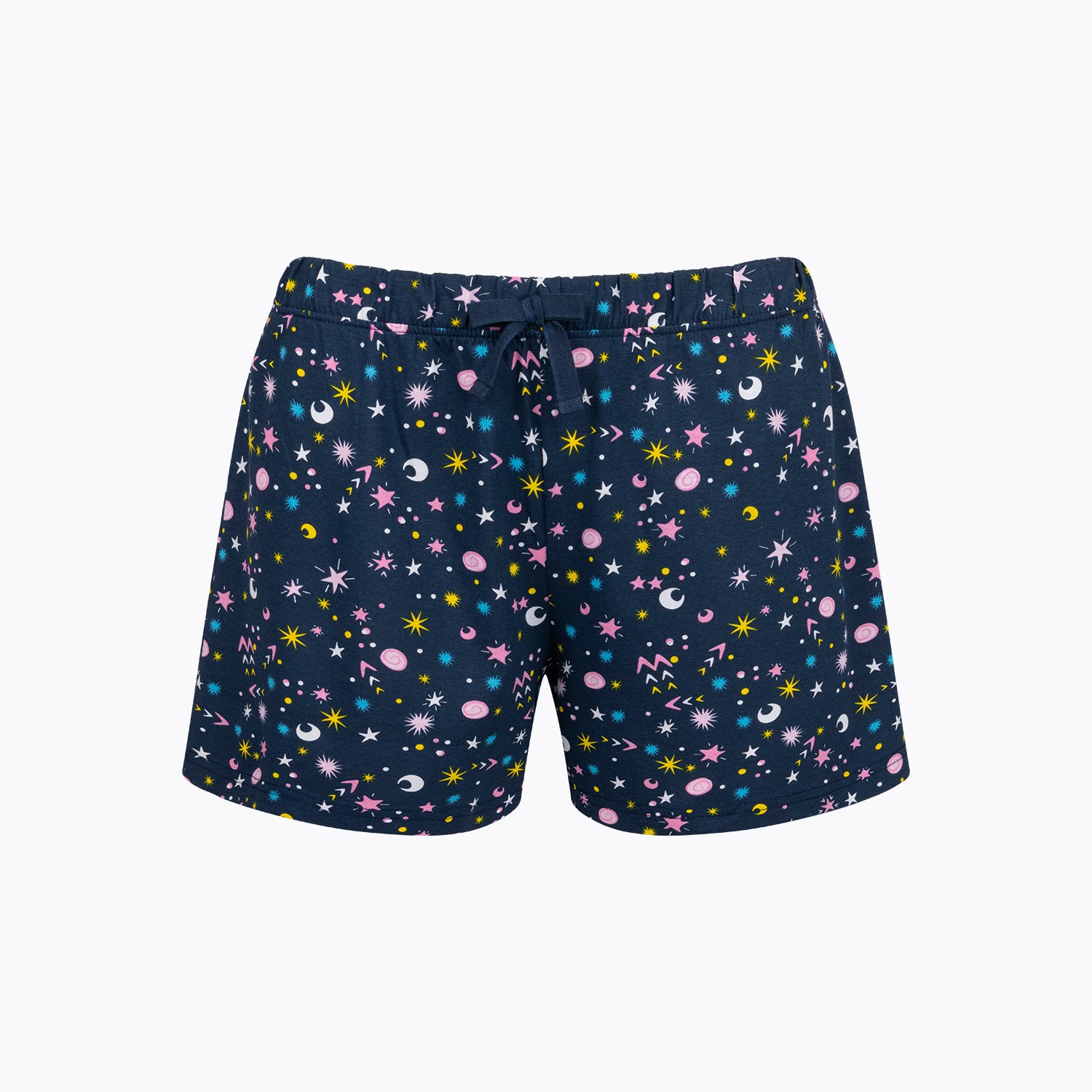 Damska piżama z krótkim rękawem dla dziewczynki, z jednorożcem, różowa