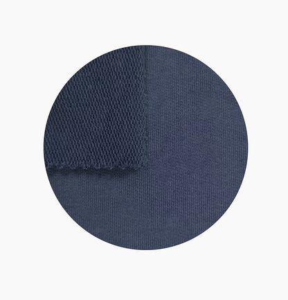 Zip-up hoodie for girls, with a dog, navy blue, 9-13 years old