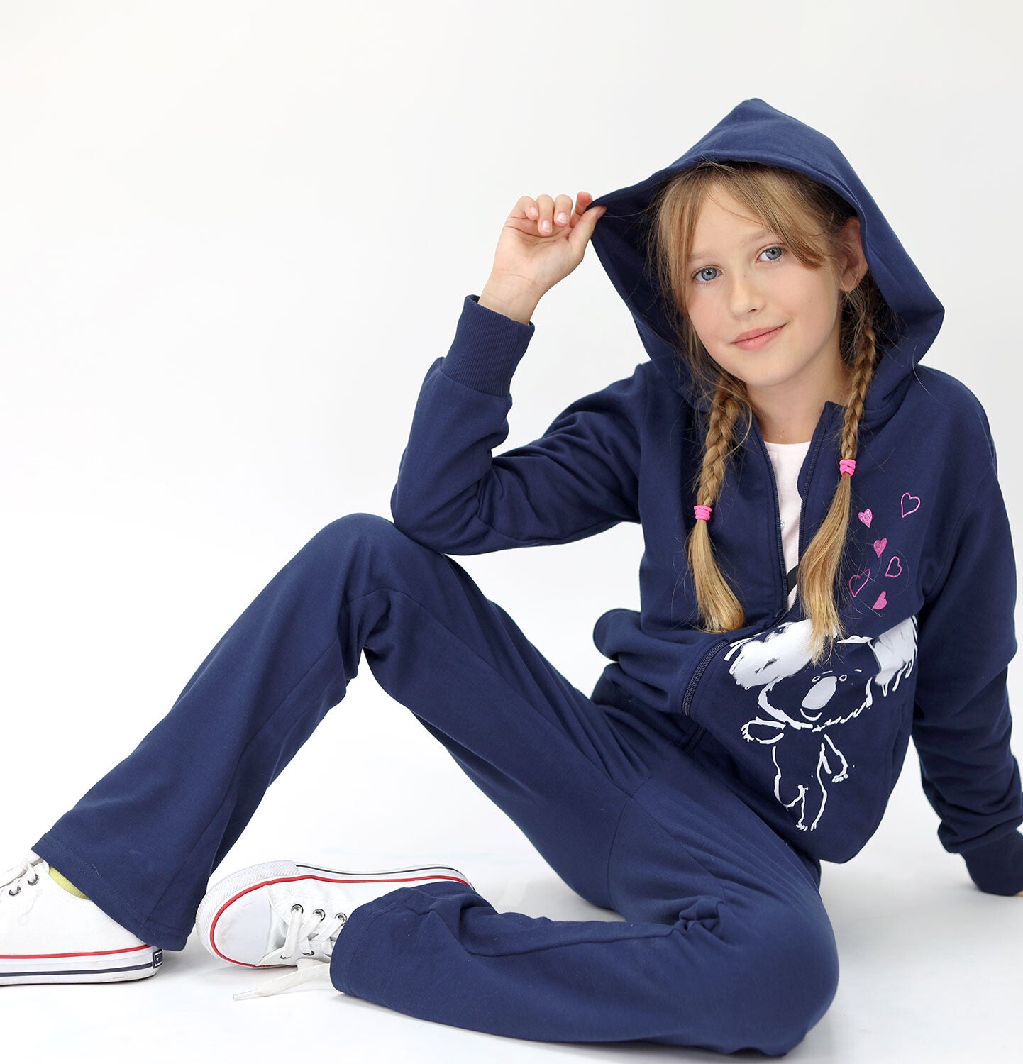 Bluzy rozpinane dziewczęce
