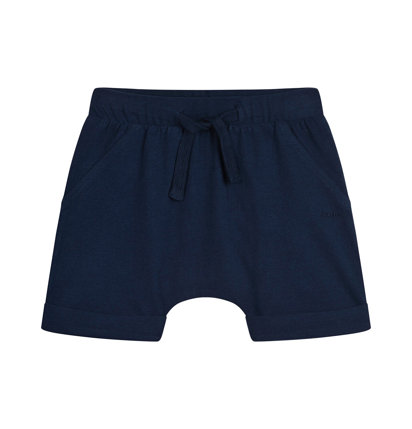 Shorts for children up to 2 years old, navy blue