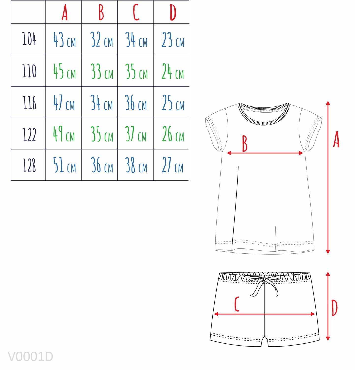 Piżama z krótkim rękawem dla dziewczynki, z pieskiem, różowa 3-8 lat
