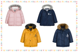 Kombinezony i kurtki na zimę dla niemowlaka